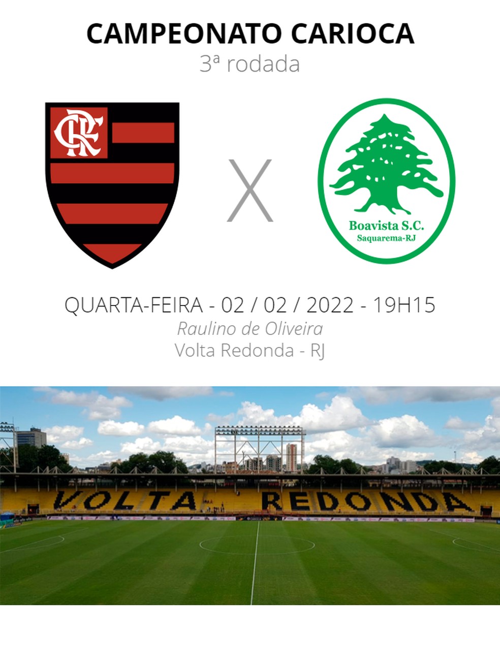 Flamengo x Boavista: veja onde assistir, escalações, desfalques e arbitragem