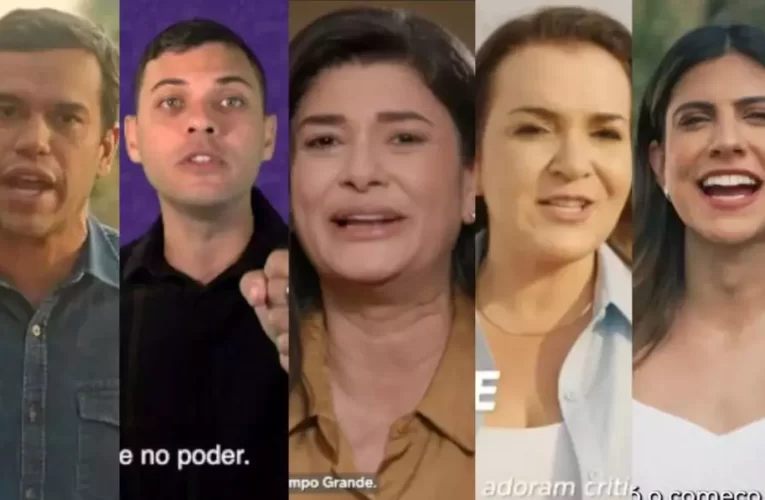 No último dia de propaganda na TV, candidatos à prefeitura convidam vices e reforçam promessas