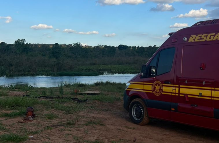 Bombeiros encontram corpo de criança que se afogou no Rio Aporé de Cassilândia